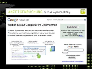anzeiGenbuchunG   /// FuckingHotStuff Blog
 