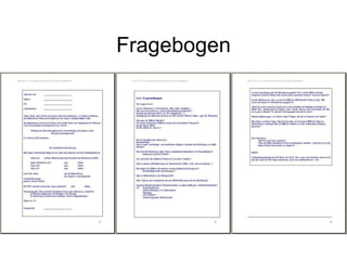 Fragebogen 