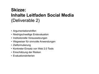 Die Nutzung von Social Media ist sehr begrenzt