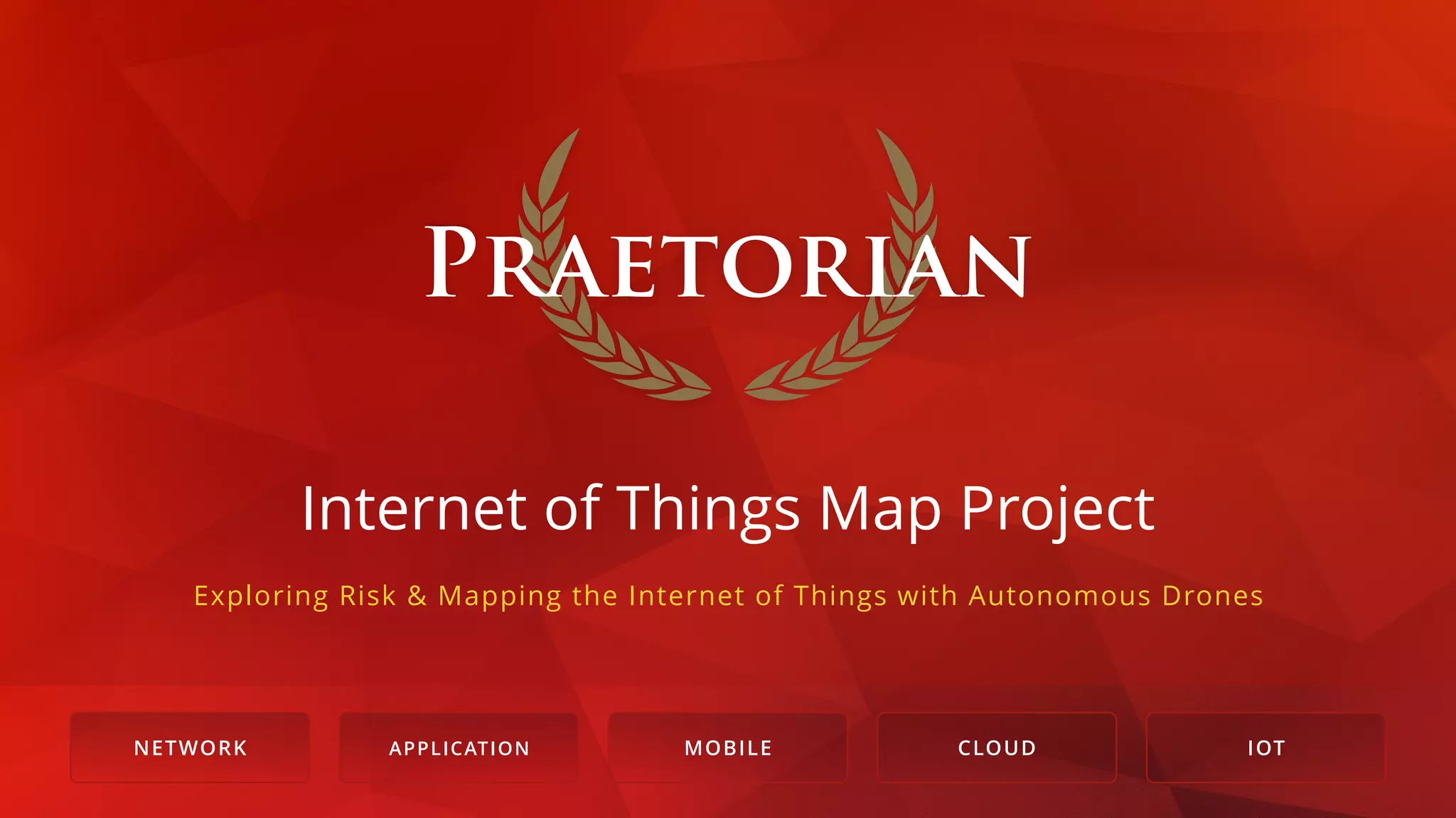 NETWORK APPLICATION MOBILE CLOUD IOT
Internet of Things Map Project
Exploring Risk & Mapping the Internet of Things with Autonomous Drones
 