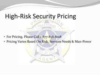 Praetorian Services Group Security Services | PPTX