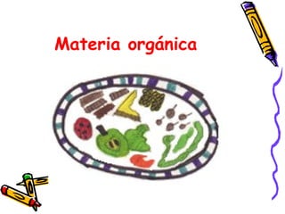 Materia orgánica 
 