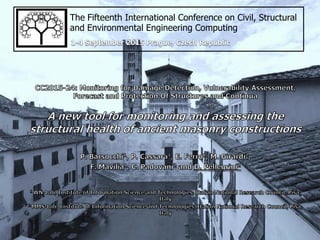 The Fifteenth International Conference on Civil, Structural
and Environmental Engineering Computing
 