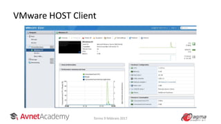 VMware HOST Client
Torino 9 febbraio 2017
 