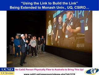 A PRAGMA-OptIPlanet Collaboratory Partnership