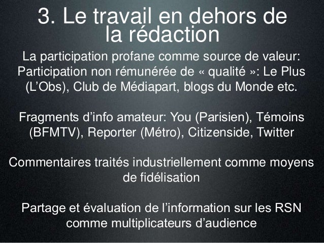 Une critique des études du journalisme en ligne