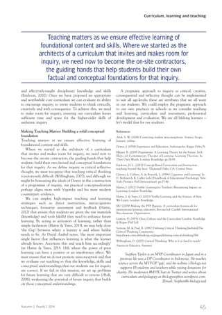 A Pragmatic Approach to Inquiry | PDF