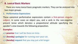 Pragmatic Markers. | PPTX