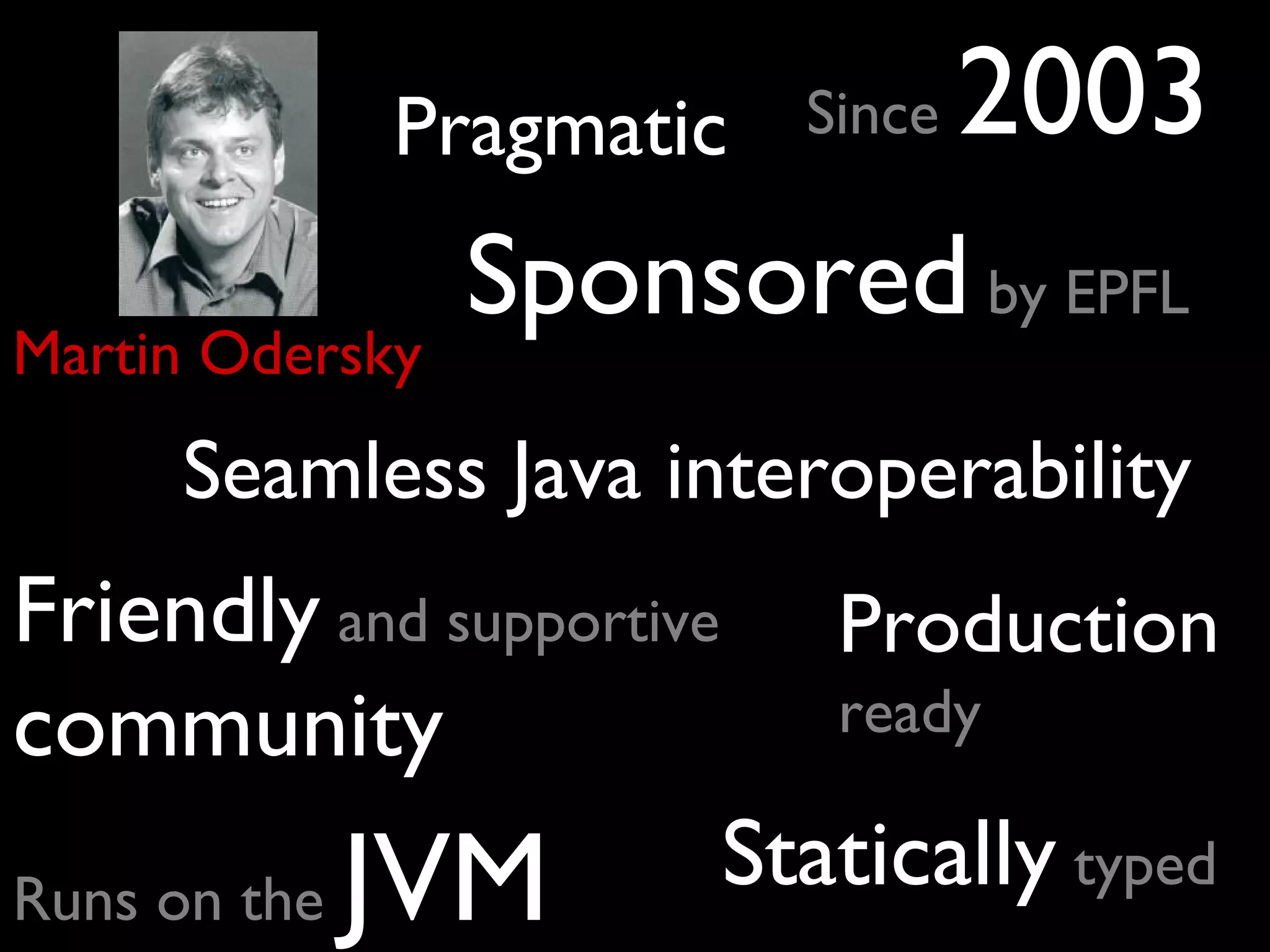 Pragmatic Real-World Scala (short version)