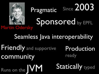 Pragmatic Real-World Scala (short version)