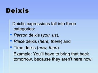 Pragmatics | PPT