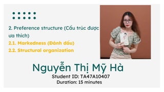 Conversation and preference structure-Diplomatic Academy of Vietnam.pptx