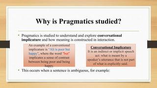 Pragmatics