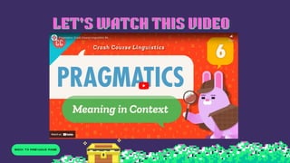 Back to previous Page
LET'S WATCH THIS VIDEO
LET'S WATCH THIS VIDEO
 