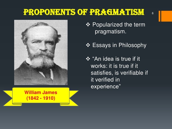 Pragmatism and four essays from the meaning of truth