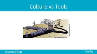 @krisbuytaert
Culture vs Tools
 