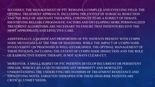 Comprehensive Research on Papillary Thyroid Carcinoma: Epidemiology ...