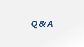 Q&A
 