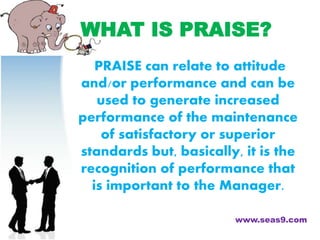 Praising Performance Praising and Reprimand | PPTX