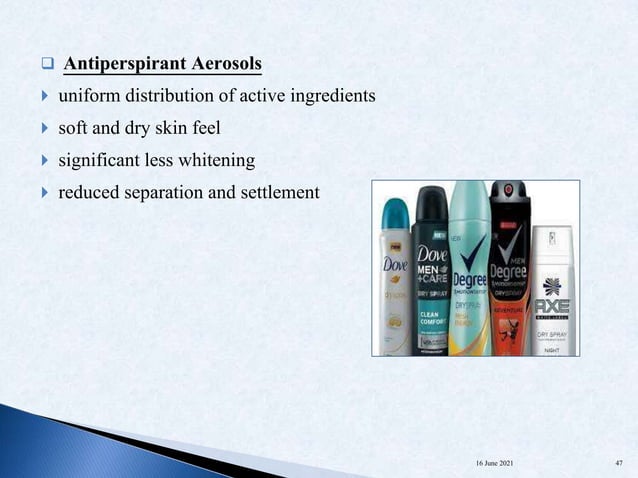 Formulation Building blocks: Building blocks for different product ...