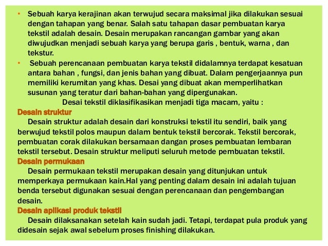 Materi Prakarya Kelas X