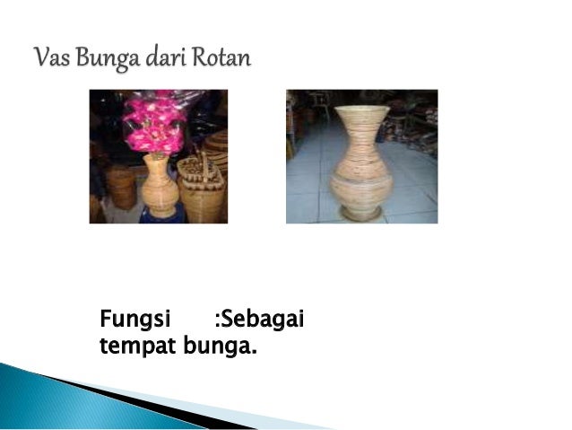 Kerajinan dari bahan alami