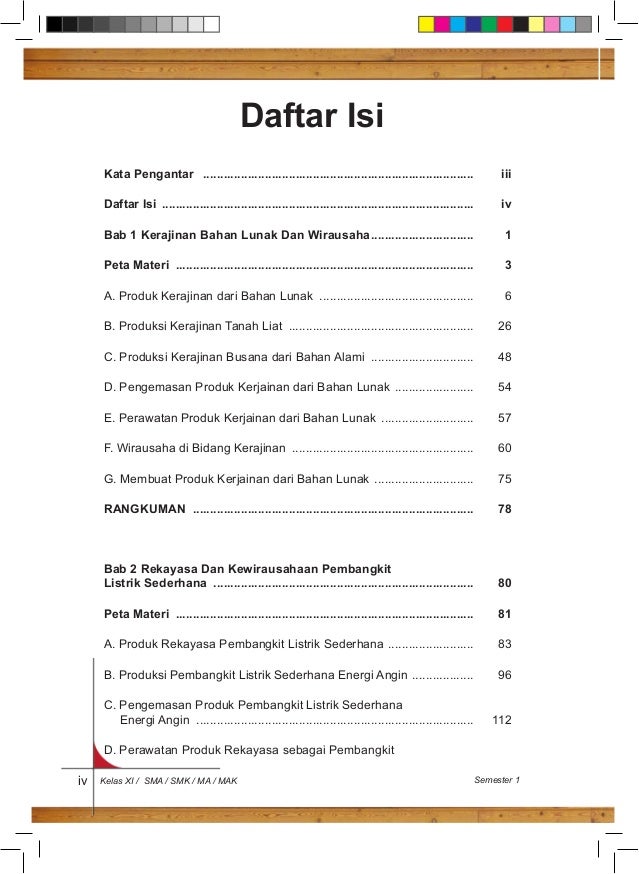 Prakarya semester 1 Kelas 11