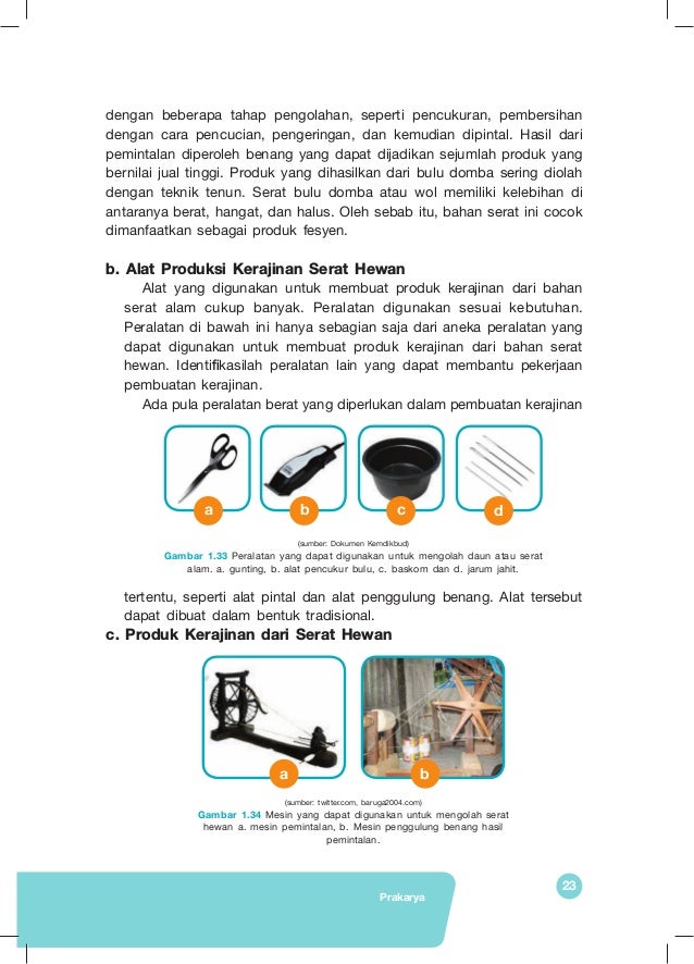 Prakarya Semster 1 Kls 7 Revisi 2017