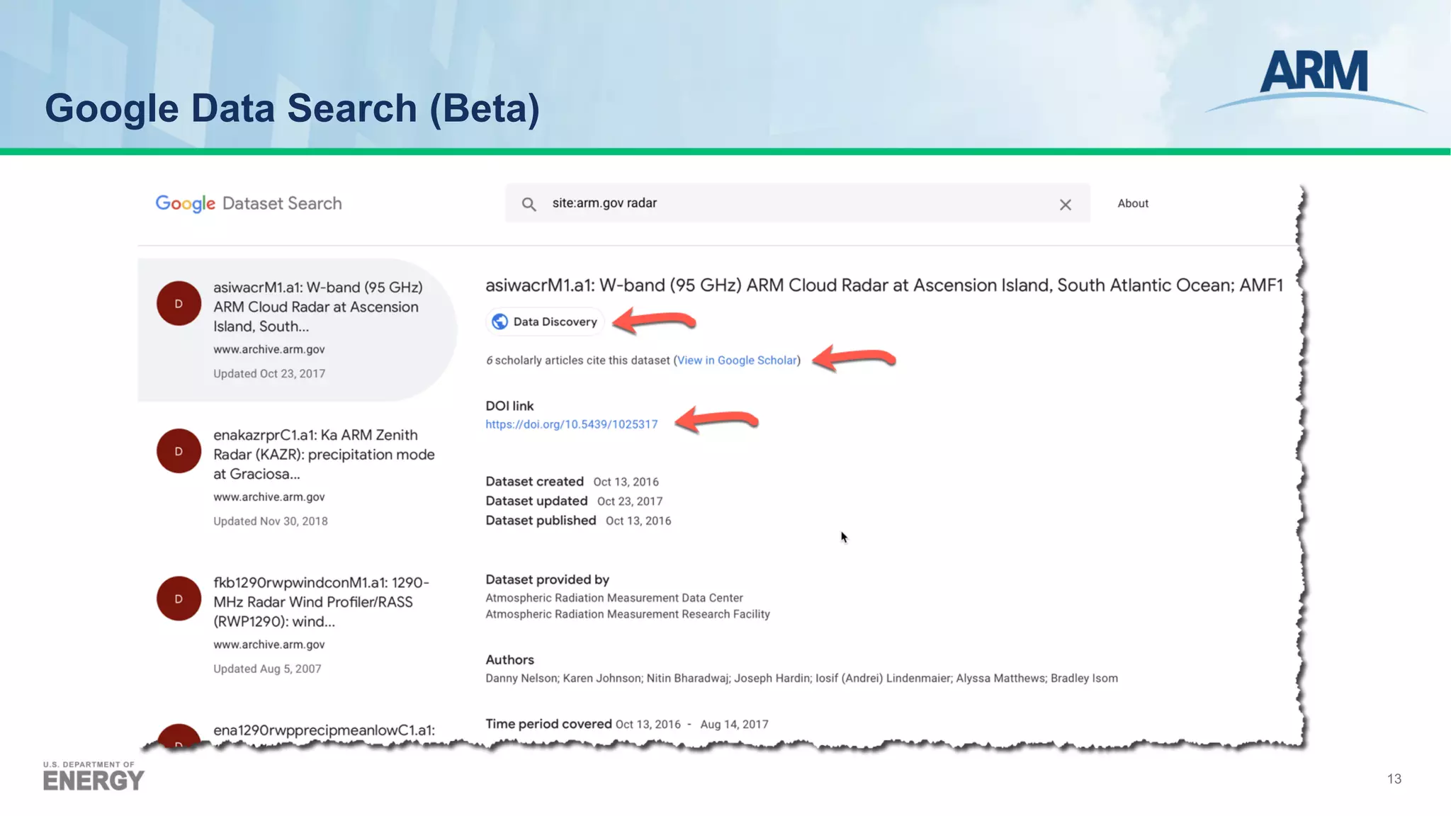 13
Google Data Search (Beta)
 