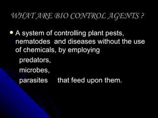 biological control -save our world | PPT