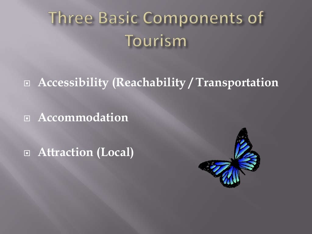 Components of Tourism