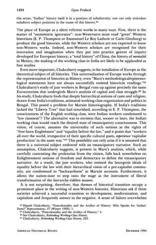 Prakash sulbalternstudies