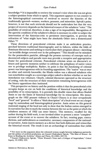 Prakash sulbalternstudies