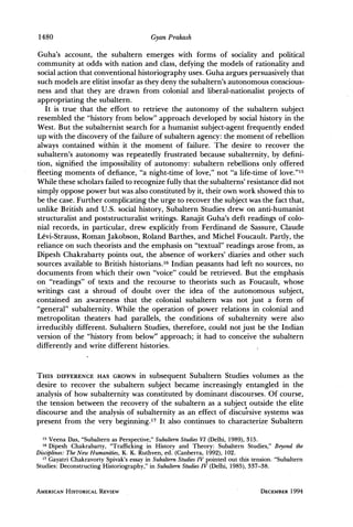 Prakash sulbalternstudies