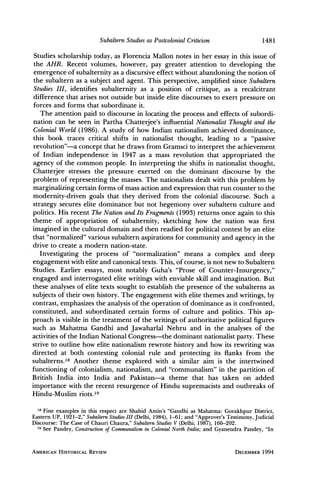 Prakash sulbalternstudies