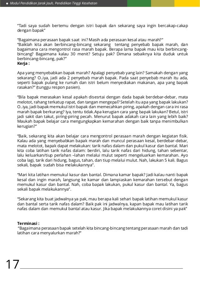 Praktika halusinasi, prilaku kekerasan & perawatan diri