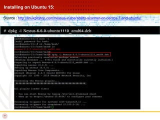 Praktikum 1-3 install nessus | PDF