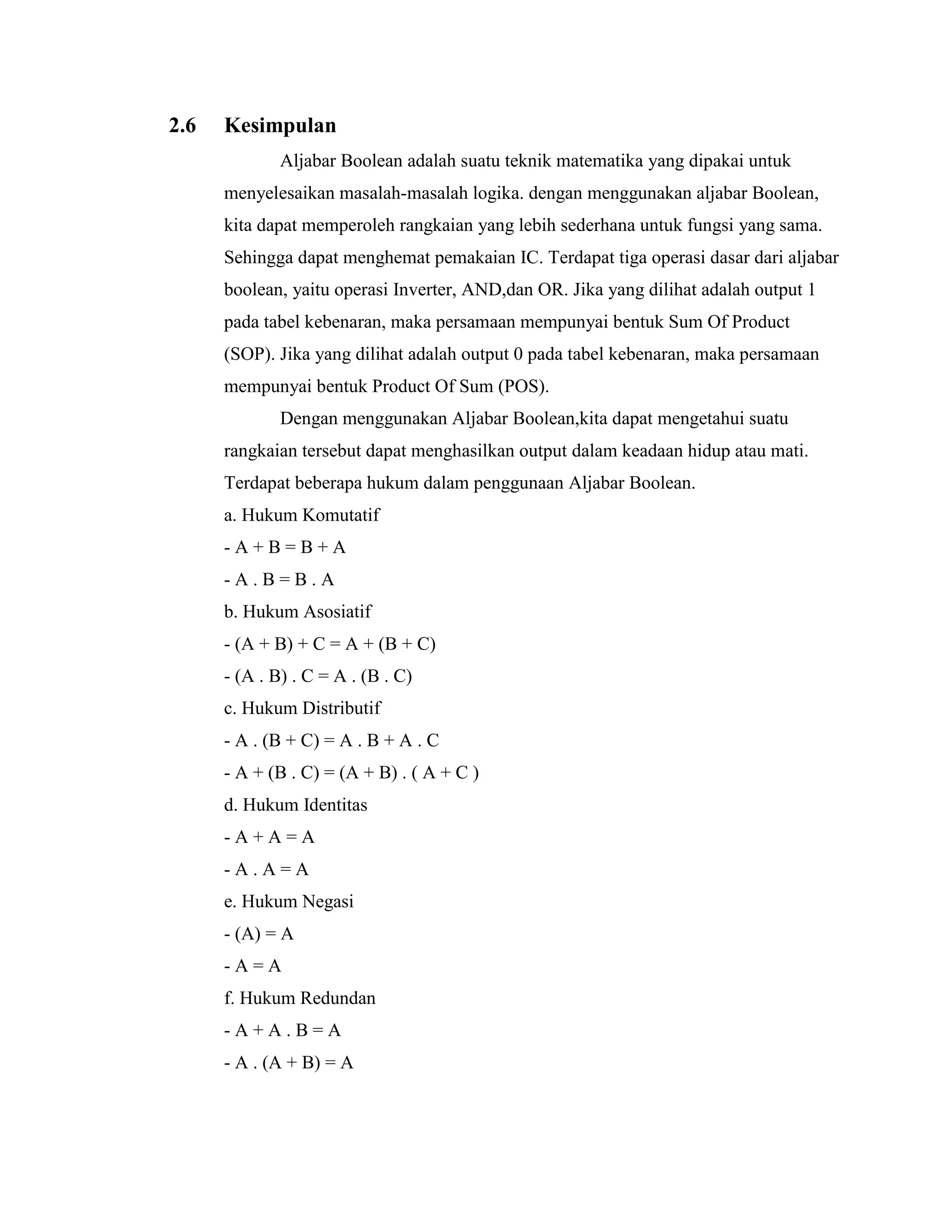 Praktikum2-teorema boolean dan demorgan | PDF