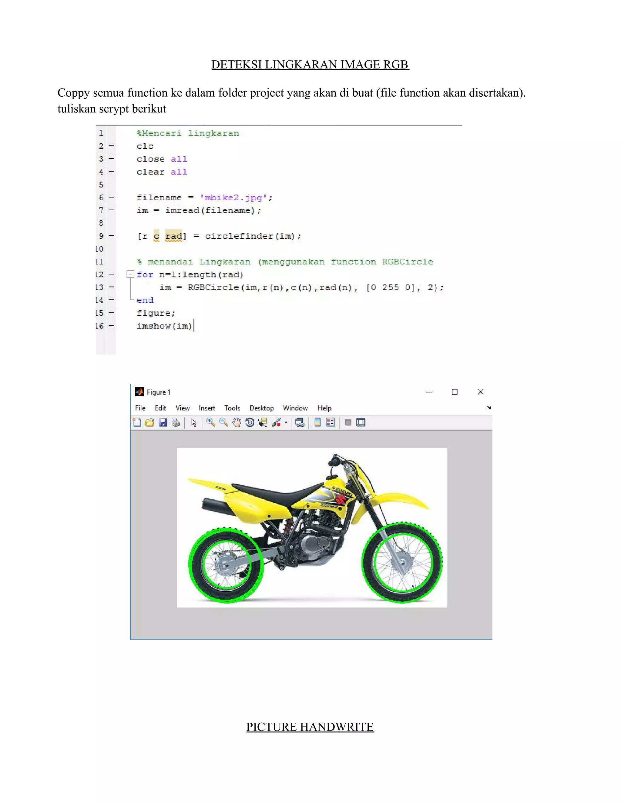 Computer Vision Praktikum 2 menggunakan Matlab R2013a | PDF