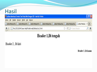 Hasil 
 