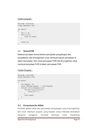 Praktikum Algoritma Pemrograman | PDF