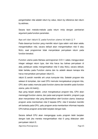 Praktikum Algoritma Pemrograman | PDF