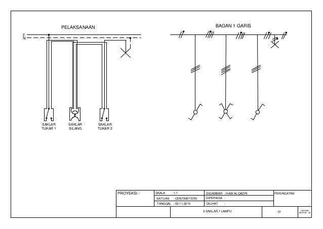 TUGAS PRAKTIKUM GAMBAR TEKNIK LISTRIK 