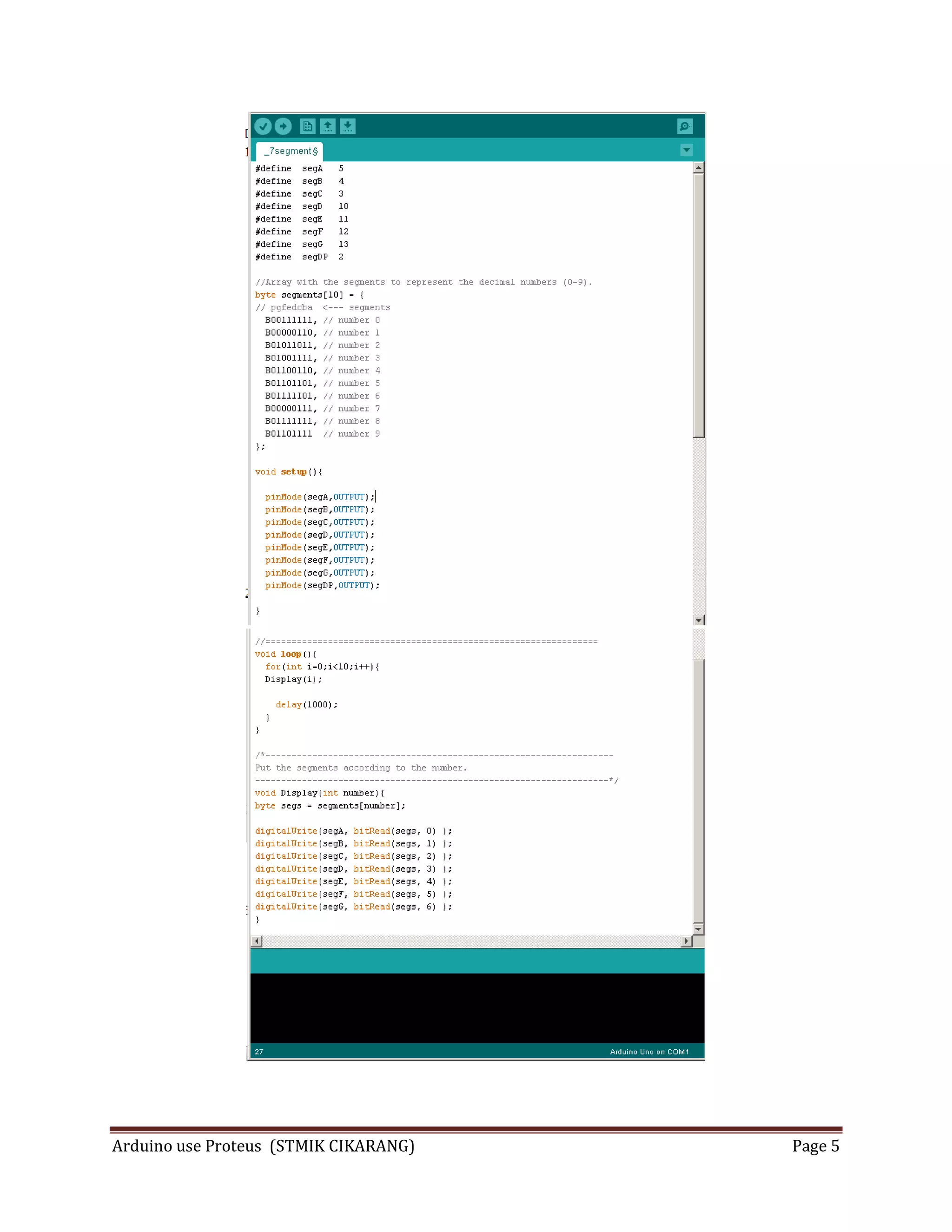 Praktikum ii driving led dengan arduino | PDF