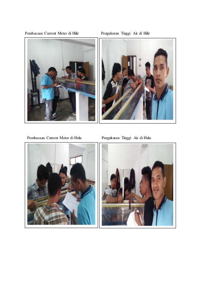 LAPORAN PRAKTIKUM HIDROLIKA PINTU AIR BAB 1-4