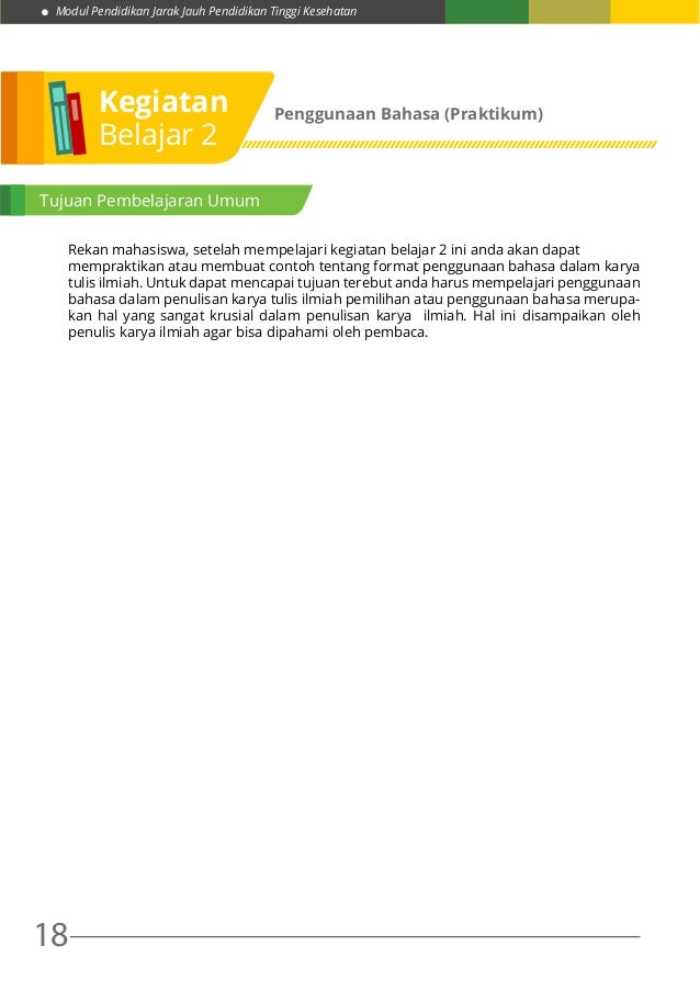 Praktikum Karya Tulis Ilmiah