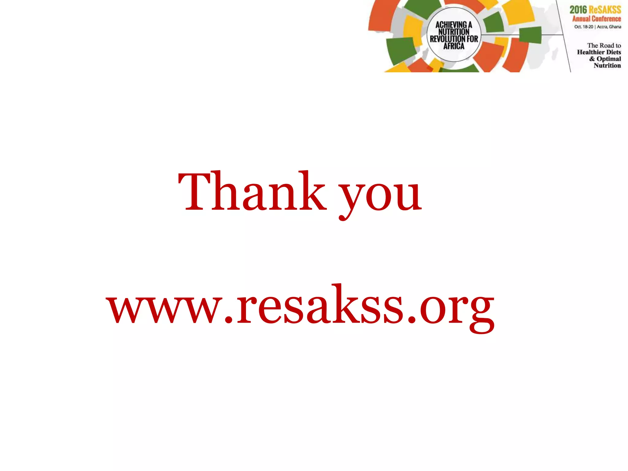 Thank you
www.resakss.org