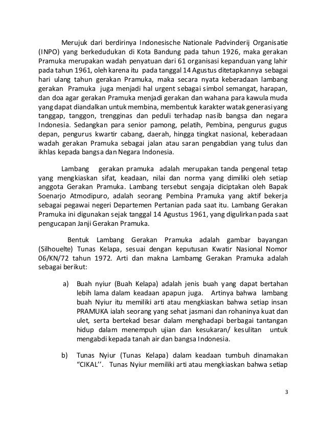 Contoh Pidato Gerakan Pramuka Sebagai Pembentuk Karakter