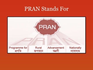 PRAN Stands For
 
