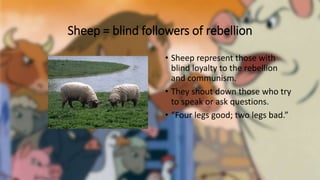 animal farm sheep represent